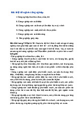 Giải SGK Địa Lí 12 Chân trời sáng tạo Bài 17: Một số ngành công nghiệp