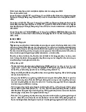 Chính sách An sinh xã hội tỉnh An Giang năm 2022 | Môn Chính sách công - Đại học Kinh Tế Quốc Dân