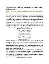 Phân tích bài thơ Chiều hôm nhớ nhà của bà huyện Thanh Quan hay nhất - Ngữ văn 8
