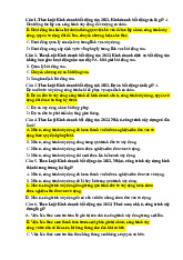 Đề cương Luật Kinh doanh Bất động sản - Môn học 2023 | Môn Giáo dục thể chất | Đại học Quốc Tế Hồng Bàng