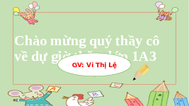 Giáo án điện tử Đạo Đức 1 Bài 8 Kết nối tri thức: Quan tâm, chăm sóc cha mẹ