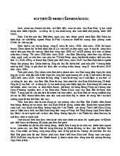 Tài liệu sưu tầm. BÀI THUYẾT MINH VỀ DINH BẢO ĐẠI