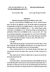 KẾ HOẠCH SINH HOẠT ĐOÀN CÁC LỚP