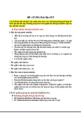 Đề cương Độc Tính Cấp và Mãn trong Nghiên Cứu | Độc học, môi trường và sức khỏe con người | Trường Đại học Khoa học Tự nhiên, Đại học Quốc gia Hà Nội