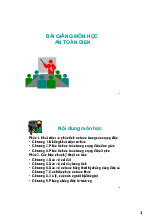 Bài giảng môn an toàn điện | Trường Đại học Hồng Đức