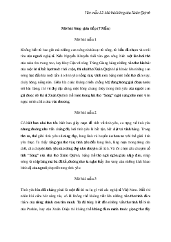 TOP 92 mẫu mở bài Sóng của Xuân Quỳnh hay nhất | Văn mẫu lớp 12
