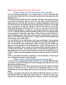 Văn mẫu lớp 6 Kết nối tri thức bài Đóng vai nhân vật kể lại một truyện cổ tích Sọ dừa