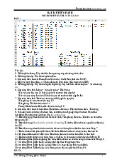 Bài tập excel nâng cao
