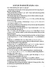 Bài tập: Ôn tập kinh tế lương | Đại học Tây Đô