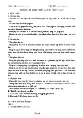 Giáo Án Dạy Thêm Toán 6 Số Thập Phân Và Các Phép Toán