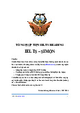 Tổng hợp Reading - Ielts Simon - Tài liệu tham khảo | Đại học Hoa Sen