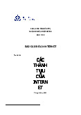 Các thành tựu của Internet - Báo cáo | Đại học Hoa Sen