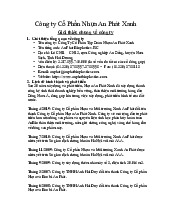 Công ty Cổ Phần Nhựa An Phát Xanh | Thực tập Quản trị bán hàng