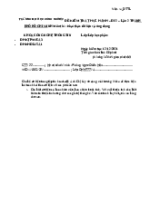 Khai thác dữ liệu và ứng dụng | Cơ sở dữ liệu | Trường Đại học Công nghiệp TP.HCM