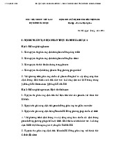 Ôn tập thực hành - nd lý thuyết kiểm tra thường xuyên môn Hóa Dược| Trường Đại học Y Dược, Đại học Quốc gia Hà Nội