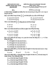 Đề giữa kỳ 2 Toán 7 năm 2024 – 2025 trường THCS Nguyễn Huệ – Đà Nẵng