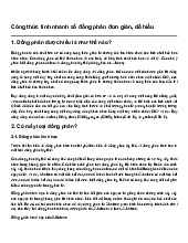 Công thức tính nhanh số đồng phân đơn giản, dễ hiểu | Hoá học 12