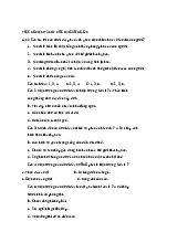 TOP câu hỏi trắc nghiệm Môn Tâm lý | Đại học Sư phạm Thành phố Hồ Chí Minh