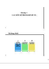 Chương 4 - Phân Tích Thống Kê và Biến Thiên môn Kinh tế vi mô | Trường Đại học Kinh Tế Quốc Dân