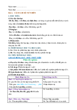 Giáo án dạy thêm Toán 6 sách Cánh diều Chủ đề 24