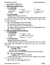 tóm tắt ngữ pháp tiếng anh