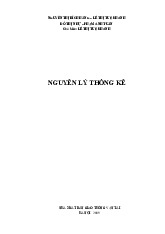 Giáo trình môn Nguyên lý thống kê | Đại học Huế