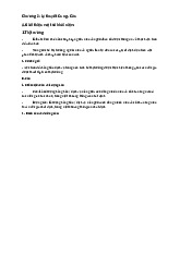 Chương 2: Lý thuyết Cung - Cầu môn Kinh tế học | Đại học Kinh tế Thành phố Hồ Chí Minh