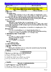 Bài 4: Biến thiên năng lượng tự do Gibbs - Tiết 3,4 (t3,4) Môn Hóa học | Trường Đại học Huế