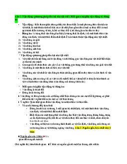 Tài liệu triết học kiểm tra 1 | Học viện Ngân Hàng