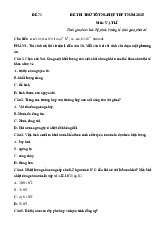 Đề thi thử tốt nghiệp THPT 2025 môn Vật lí bám sát đề minh họa - Đề 71