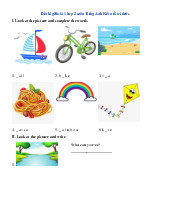 Đề thi giữa học kỳ 1 môn Tiếng Anh lớp 2 năm học 2024 - 2025 | Bộ sách Kết nối tri thức