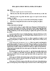 Tổng quan an toàn sinh học phòng xét nghiệm | Lý sinh học | Trường Đại học Y Dược , Đại học Quốc gia Hà Nội
