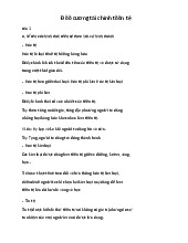 Đề cương môn Tài chính tiền | Học viện Nông nghiệp Việt Nam