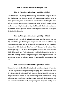 Văn mẫu lớp 6: Tóm tắt đoạn trích Nếu cậu muốn có một người bạn (10 mẫu) | Kết nối tri thức