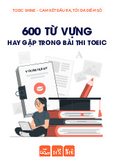 Tổng hợp 600 từ vựng Toeic - Tiếng anh Nâng cao 1 | Đại học Mở Thành phố Hồ Chí Minh