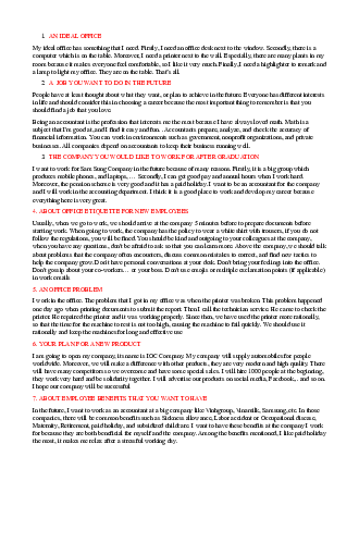 Các chủ đề và nội dung Tiếng anh thương mại