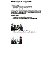 Nguyên tắc Giao tiếp Hiệu quả trong Cuộc sống và Công việc