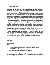 Tiểu luận Gia đình Việt Nam trong thời kỳ công nghiệp hóa - hiện đại hóa | Môn Chủ nghĩa xã hội khoa học - Đại học Công Nghệ Đông Á