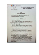 Luật bảo vệ môi trường | Đại học Thái Nguyên