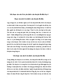 Văn mẫu Viết đoạn văn nêu lí do yêu thích câu chuyện Bó đũa | Kết nối tri thức