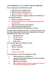 TOP câu hỏi trắc nghiệm Môn Triết học Mác-Lênin | Đại học Sư Phạm Hà Nội