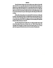 BÁO CÁO THỰC TẾ Chuyên MÔN I - Khóa 18 Tại UBND Phường Hoàng Văn Thụ