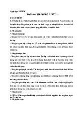 bai giao an toan 8 ve tiet on tap chu de