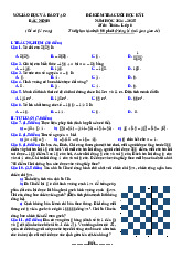 Đề kiểm tra cuối học kỳ 1 Toán 6 năm 2024 – 2025 sở GD&ĐT Bắc Ninh