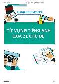 Từ Vựng Tiếng Anh Qua 21 Chủ Đề - Tiếng Anh ngoại giao | Học viện Ngoại giao Việt Nam