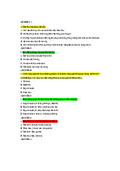 Quản trị học đại cương trắc nghiệm 25 câu | Đại học Bách Khoa Hà Nội