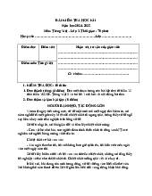 Đề TV HK 1 - Lớp 3