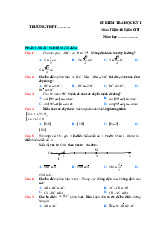 TOP 2 đề thi học kỳ 1 môn Toán lớp 10 năm học 2024 - 2025 - Đề số 5, 6 | Bộ sách Chân trời sáng tạo