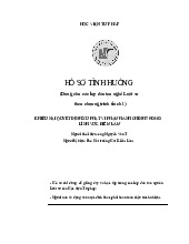 Hồ Sơ Khiếu Nại Xử Phạt Vi Phạm Hành Chính |  Pháp luật kinh tế | Đại học Tôn Đức Thắng