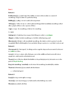 Listening vocabulary CPE PRACTICE 3 - TEST 2